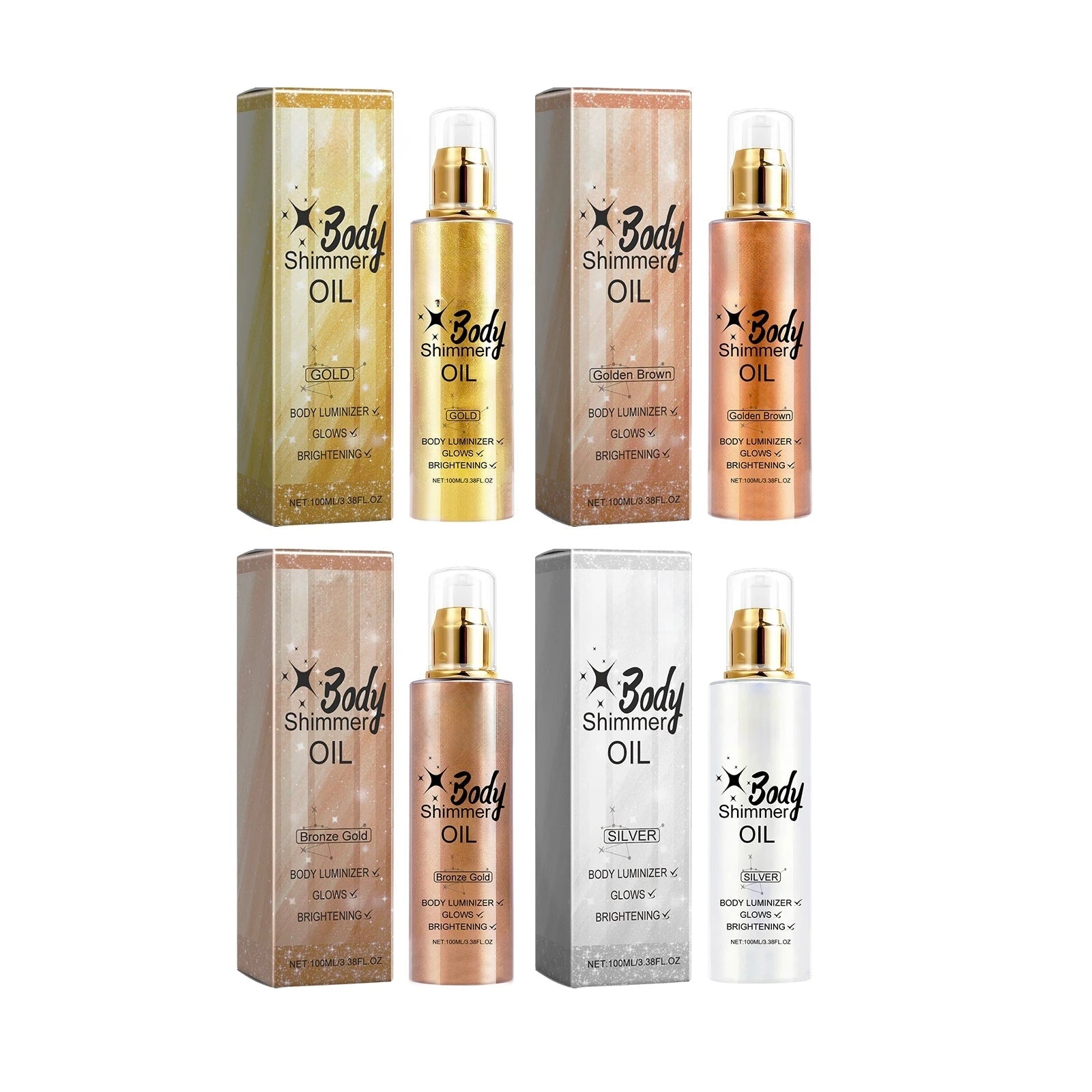 Shimmering Body Oil - Labellin