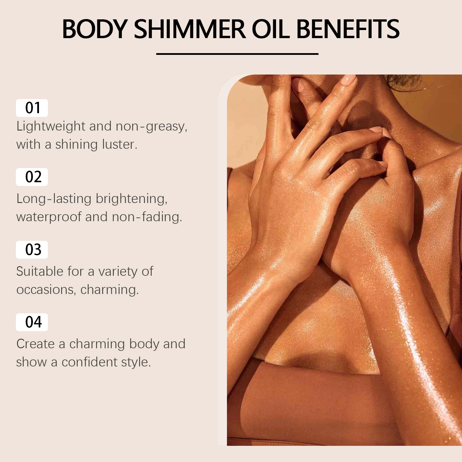 Shimmering Body Oil - Labellin